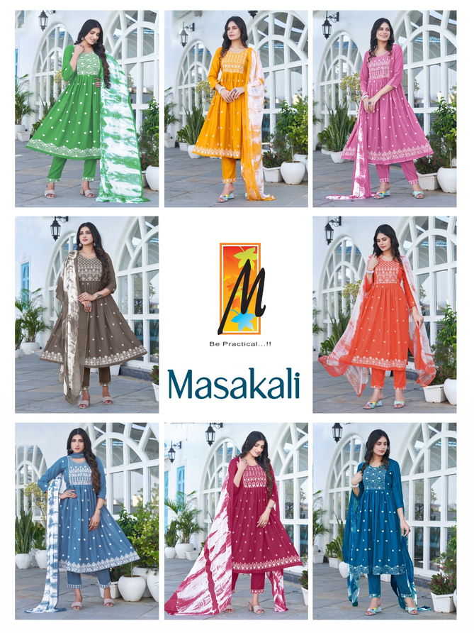 Maskali By Master 1001 To 1008 Readymade Suits Catalog
